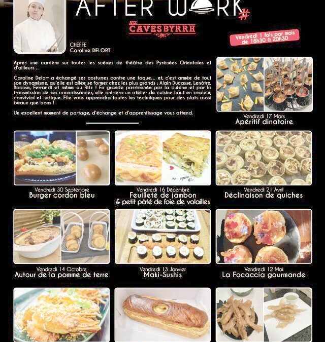 AFTERWORK DE CUISINE AUX CAVES BYRRH