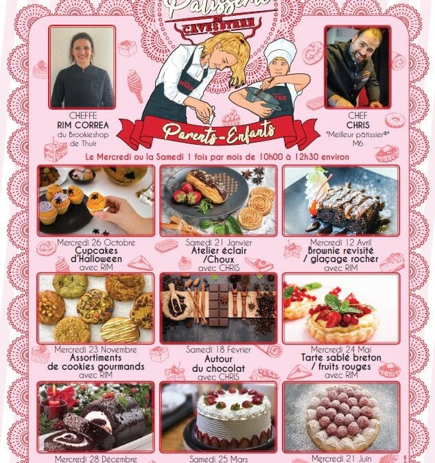 ATELIER PATISSERIE PARENT-ENFANT AUX CAVES BYRRH