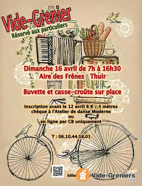 VIDE GRENIER TOUS OBJETS A THUIR