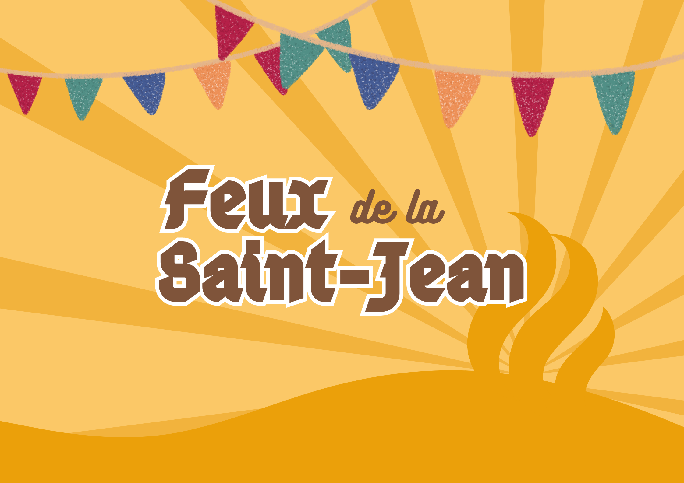 Feux de la SaintJean Office de Tourisme AspresThuir