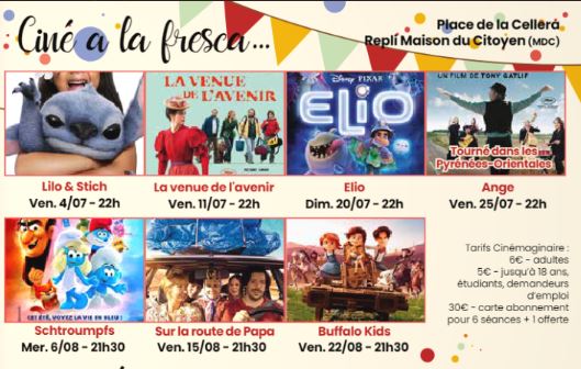 CINÉ À LA FRESCA