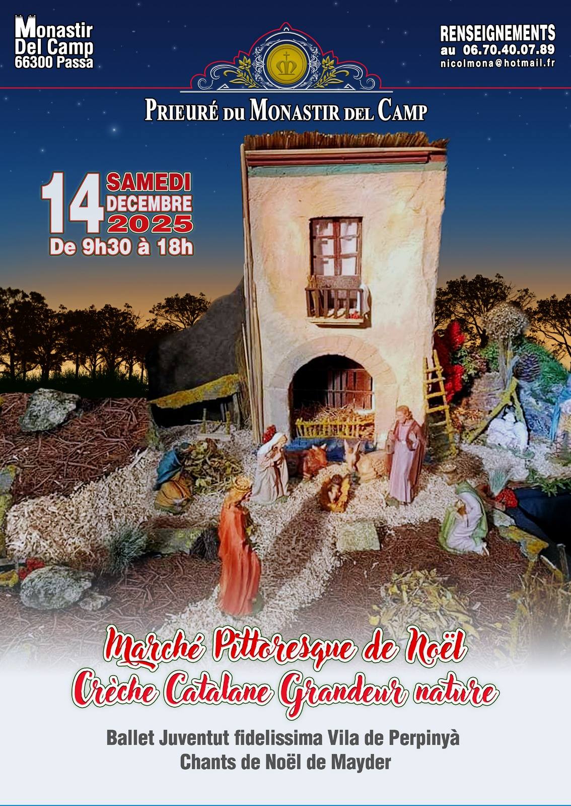 CRÈCHE CATALANE GRANDEUR NATURE