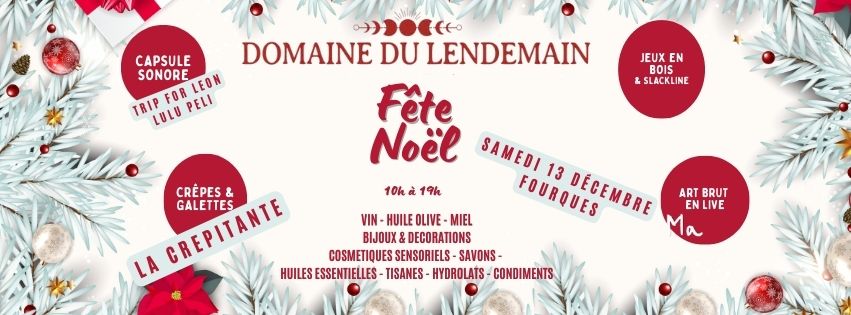 LE DOMAINE DU LENDEMAIN FÊTE NOËL