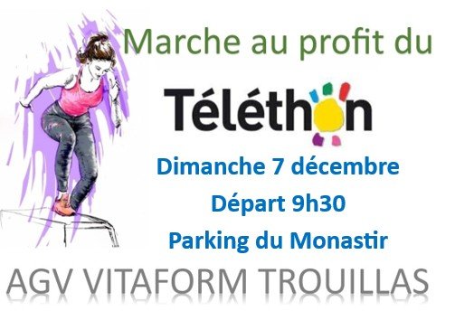 MARCHE AU PROFIT DU TÉLÉTHON