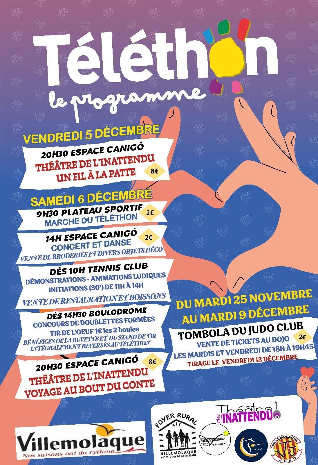 ANIMATION TÉLÉTHON