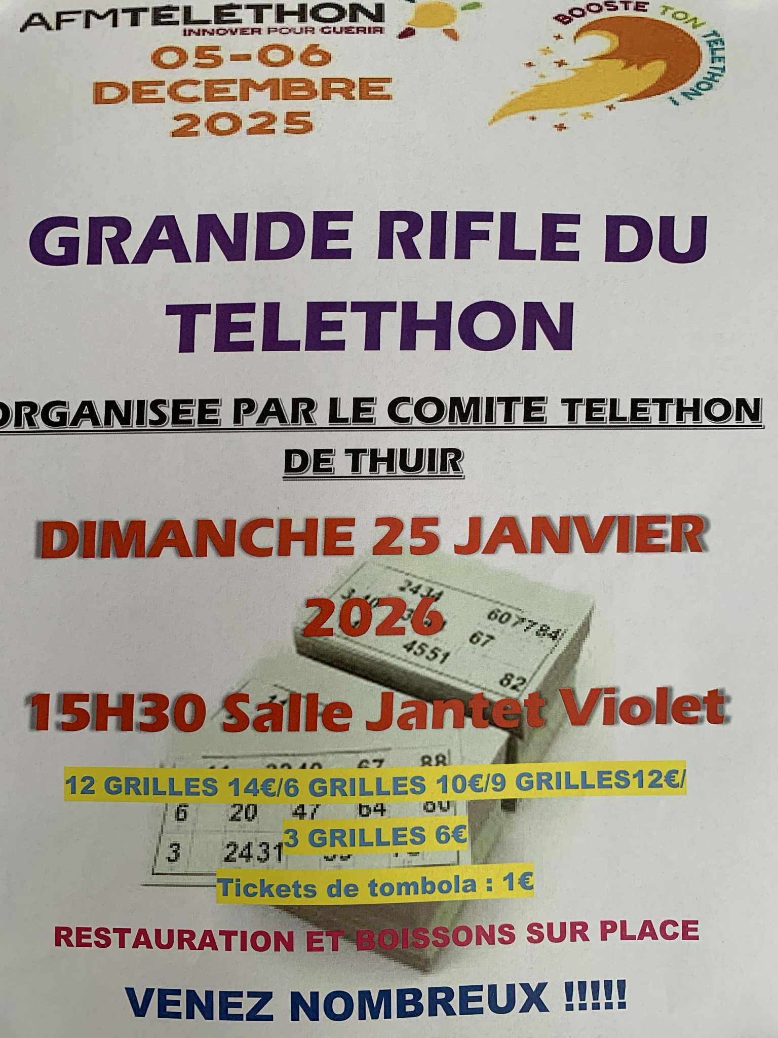 RIFLE DU TÉLÉTHON