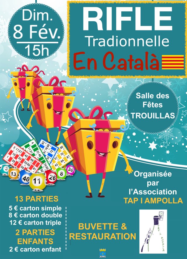 RIFLE TRADITIONNELLE EN CATALAN