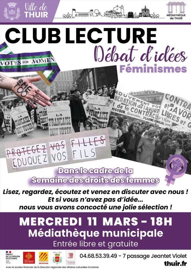 CLUB DE LECTURE  – DÉBAT D’IDÉES