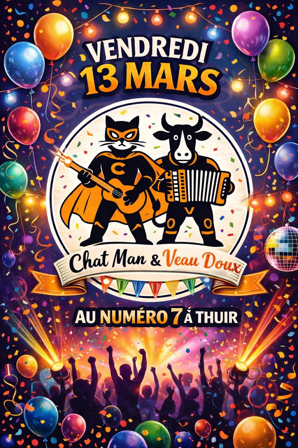 CONCERT CHAT MAN ET VEAU DOUX