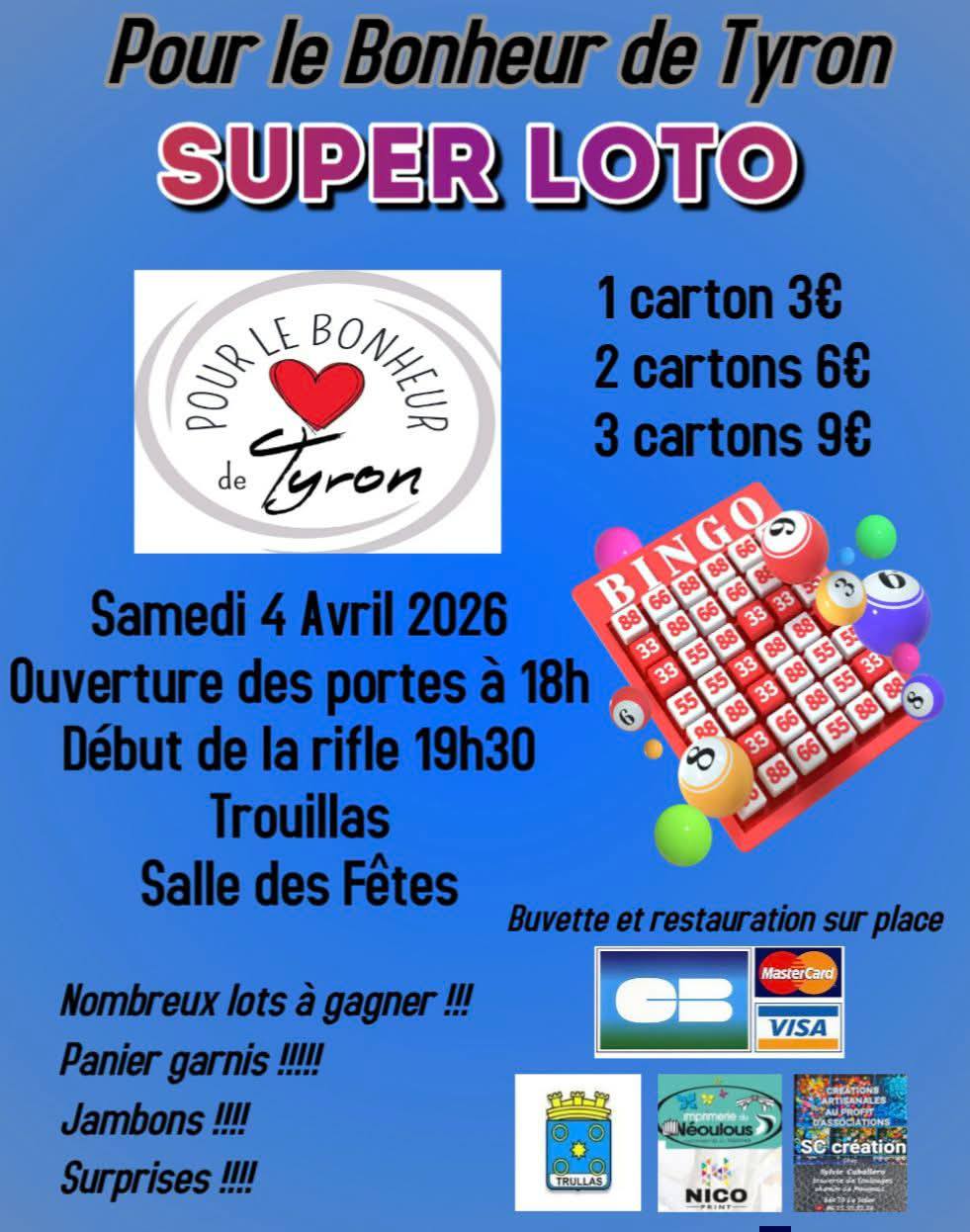 RIFLE POUR LE BONHEUR DE TYRON