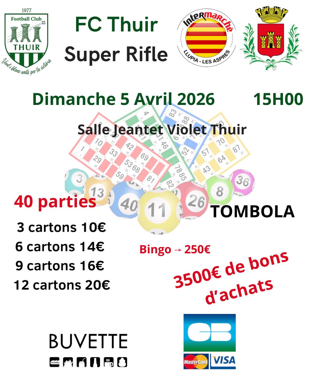 SUPER RIFLE DU FOOTBALL CLUB THUIR