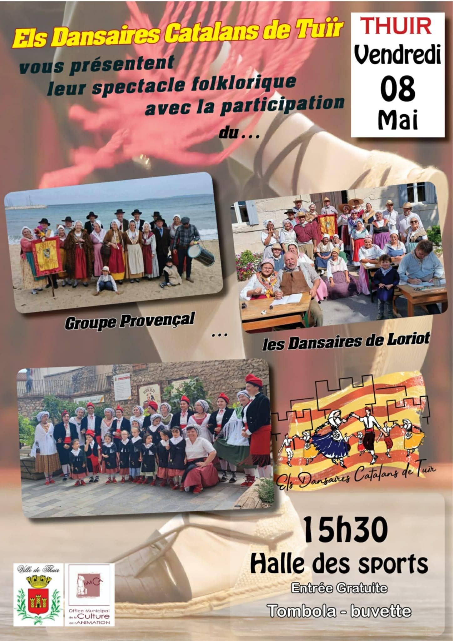 SPECTACLE FOLKLORIQUE PAR ELS DANSAIRES CATALANS