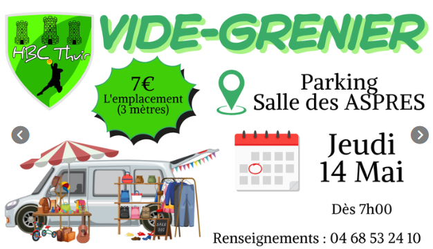 VIDE GRENIER DU HAND