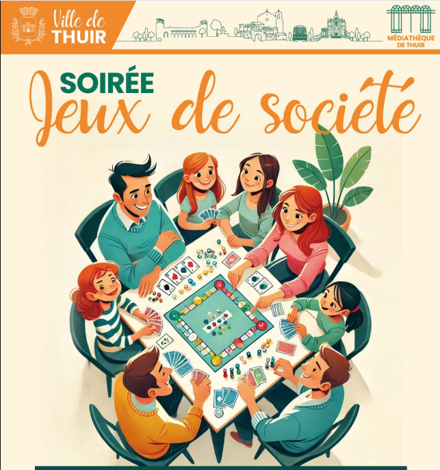 SOIRÉE JEUX DE SOCIÉTÉ
